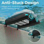Load image into Gallery viewer, Talosbo Pleco SK01 Solar Powered Robotic Pool Skimmer Cleaner Black