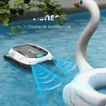 Load image into Gallery viewer, Talosbo Pleco SK01 Solar Powered Robotic Pool Skimmer Cleaner Black