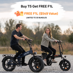 Load image into Gallery viewer, URLIFE T5 20*4.0 Inch Fat Tire Electric Bike