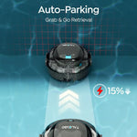 Load image into Gallery viewer, Talosbo S2 Cordless Robotic Pool Cleaner -Black Gray