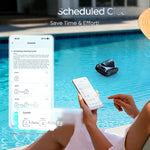 Load image into Gallery viewer, Talosbo C1 Cordless Robotic Pool Vacuum Cleaner Black White