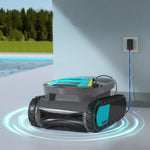 Load image into Gallery viewer, Talosbo Pleco Pro Cordless Robotic Pool Cleaner Gray