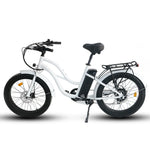 Load image into Gallery viewer, Coastal Cruiser 52v 24 Thru 750W Step Thru Ebike 24x3 Fat Tire Fat Tire Cruiser