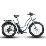 Load image into Gallery viewer, Fat Tire Step Thru 26x4 - 52v Beach Cruiser Electric Bike