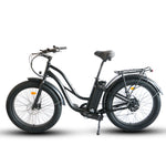 Load image into Gallery viewer, Fat Tire Step Thru 26x4 - 52v Beach Cruiser Electric Bike