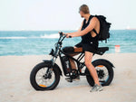 Load image into Gallery viewer, FREEGO Electric e-Moto Style eBike Shotgun Prime F2 Pro-Moto 1000 w Electric Cargo eBike