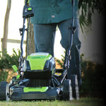 Load image into Gallery viewer, Pro 80V 21" Brushless Push Lawn Mower w/ (2) 2.0Ah Batteries & Rapid Charger