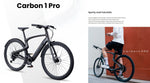 Load image into Gallery viewer, Urtopia Carbon 1 PRO - Lightweight 7 Speed Commuter E-Bike