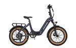 Load image into Gallery viewer, MOKWHEEL Slate 500 w Step Thru Ebike 20x3 Road Electric Folding eBike