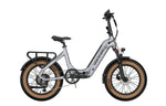 Load image into Gallery viewer, MOKWHEEL Slate 500 w Step Thru Ebike 20x3 Road Electric Folding eBike