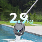 Load image into Gallery viewer, (2026 NEW) TALOSBO Pleco S1 Cordless Pool Vacuum with 75-80Mins Runtime, Robotic Pool Cleaner for Above Ground Flat-Bottomed Pools up to 60㎡, Lightweight, 2.5H Fast Charging, Auto-Parking
