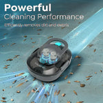 Load image into Gallery viewer, (2026 NEW) TALOSBO Pleco S1 Cordless Pool Vacuum with 75-80Mins Runtime, Robotic Pool Cleaner for Above Ground Flat-Bottomed Pools up to 60㎡, Lightweight, 2.5H Fast Charging, Auto-Parking