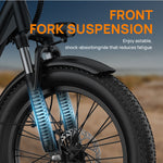 Load image into Gallery viewer, URLIFE E20 20*3.0 Fat Tire Commuting Electric Bike