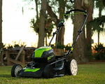 Load image into Gallery viewer, Pro 80V 21" Brushless Push Lawn Mower w/ (2) 2.0Ah Batteries &amp; Rapid Charger