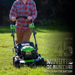 Load image into Gallery viewer, 40V 21" Cordless Battery Self-Propelled Lawn Mower: 5.0 Ah USB Battery and Charger, LM2104S