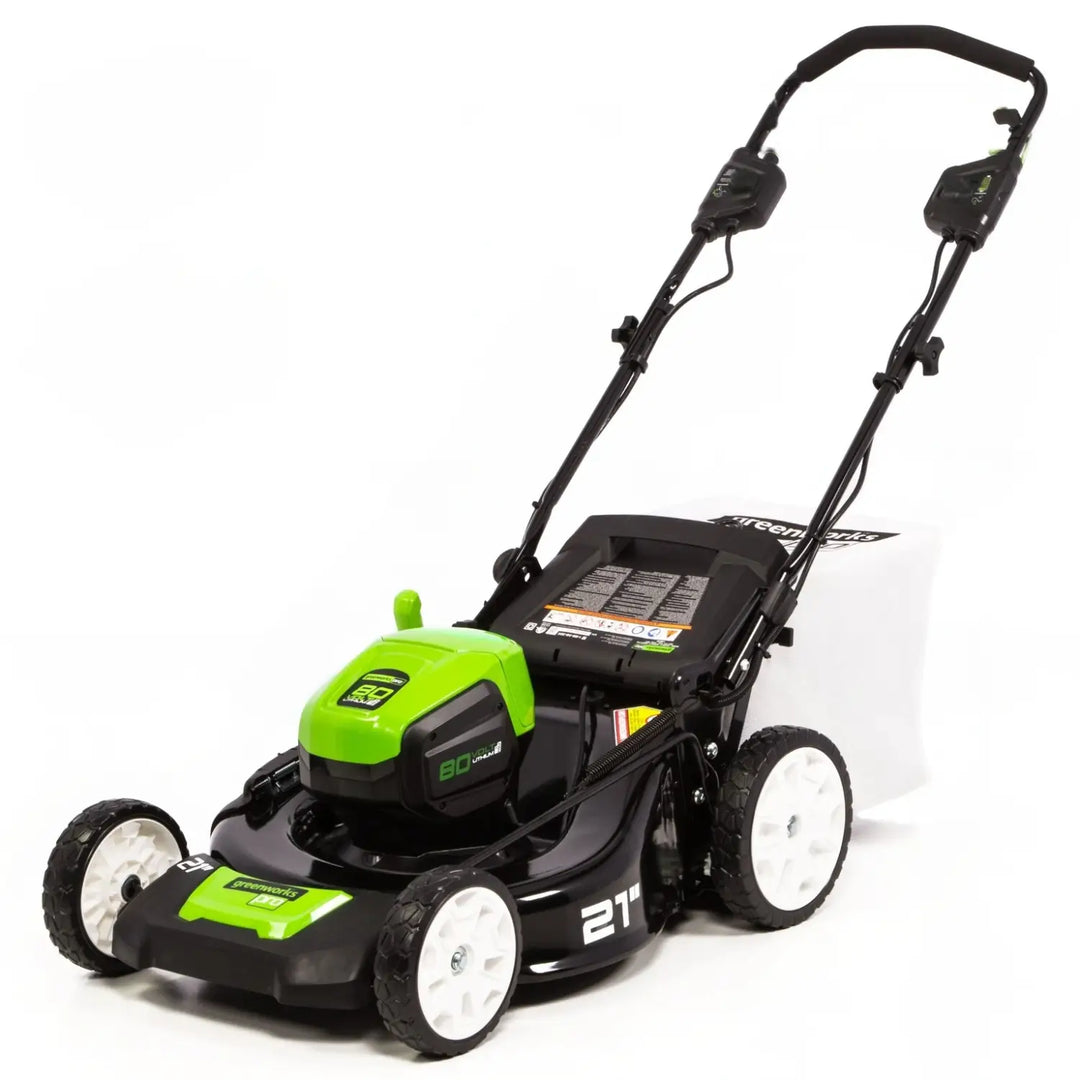 80V 21" Cordless Battery 3-in-1 Self-Propelled Lawn Mower w/ 4.0Ah Battery & Charger, LM2138S