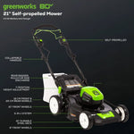 Load image into Gallery viewer, 80V 21" Cordless Battery 3-in-1 Self-Propelled Lawn Mower w/ 4.0Ah Battery &amp; Charger, LM2138S