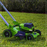Load image into Gallery viewer, 60V 21" Cordless Battery Self-Propelled Mower: (2) 5Ah Battery and 6A Rapid Charger, LM2156S