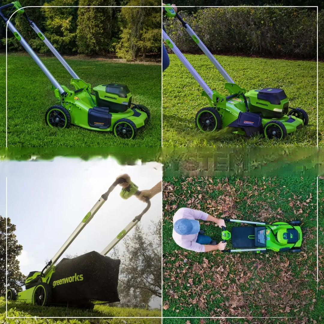 60V 21" Cordless Battery Self-Propelled Mower: (2) 5Ah Battery and 6A Rapid Charger, LM2156S