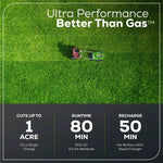 Load image into Gallery viewer, 60V 21" Cordless Battery Self-Propelled Mower: (2) 5Ah Battery and 6A Rapid Charger, LM2156S