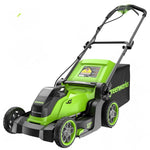 Load image into Gallery viewer, 40V 17" Cordless Battery Brushless Push Lawn Mower: 4.0 Ah Battery and Charger, LM1724