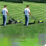 Load image into Gallery viewer, 40V 17" Cordless Battery Brushless Push Lawn Mower: 4.0 Ah Battery and Charger, LM1724