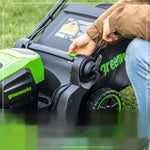 Load image into Gallery viewer, 60V 17" Cordless Battery Push Lawn Mower: 4.0 Ah Battery and Charger, LM1716