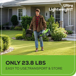 Load image into Gallery viewer, 24V 13" Cordless Battery Brushless Push Lawn Mower: 4.0 Ah Battery and Charger, LM1322