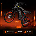 Load image into Gallery viewer, E5 Electric Dirt Bike For Teens &amp; Adults
