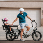 Load image into Gallery viewer, XPedition2 Stratus White Dual-Battery eBike