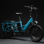 Load image into Gallery viewer, XPedition2 Raindrop Blue Dual-Battery eBike