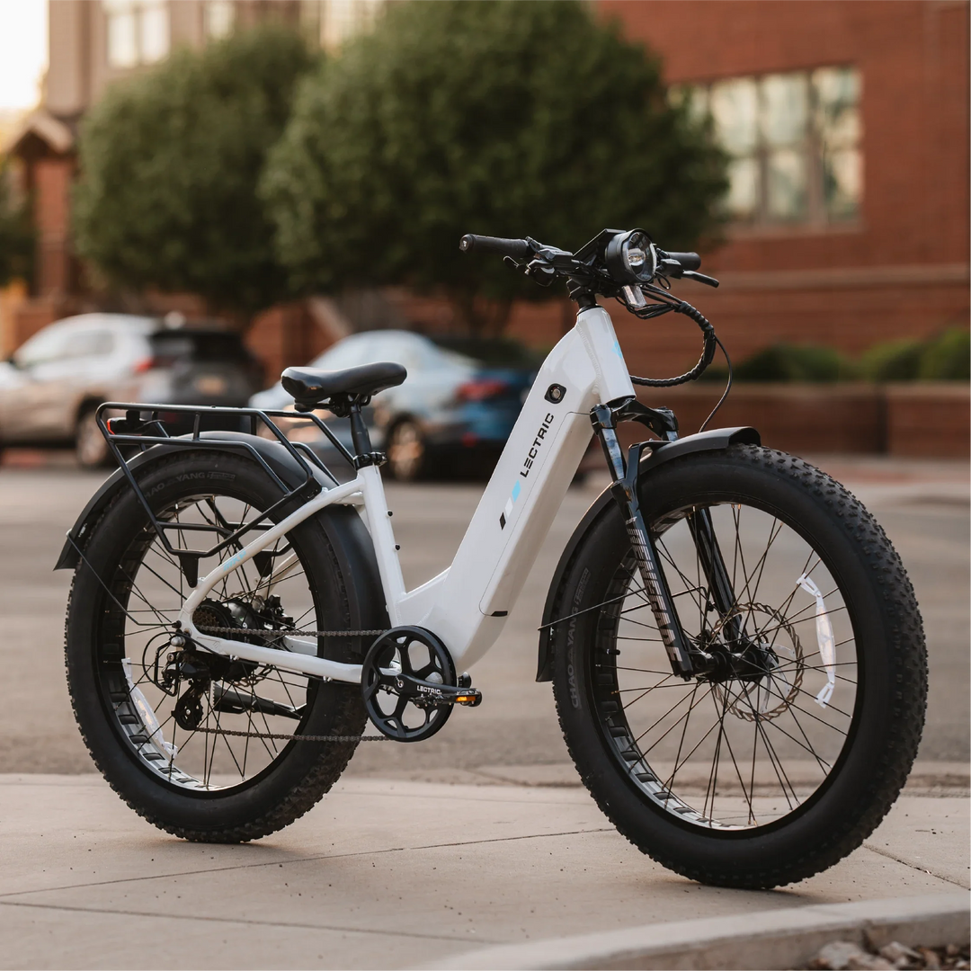 XPeak2 Step-Thru Long-Range - $100 OFF + FREE Rear Rack, Fenders, Elite...