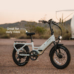 Load image into Gallery viewer, XP4 Step-Thru Stratus White eBike