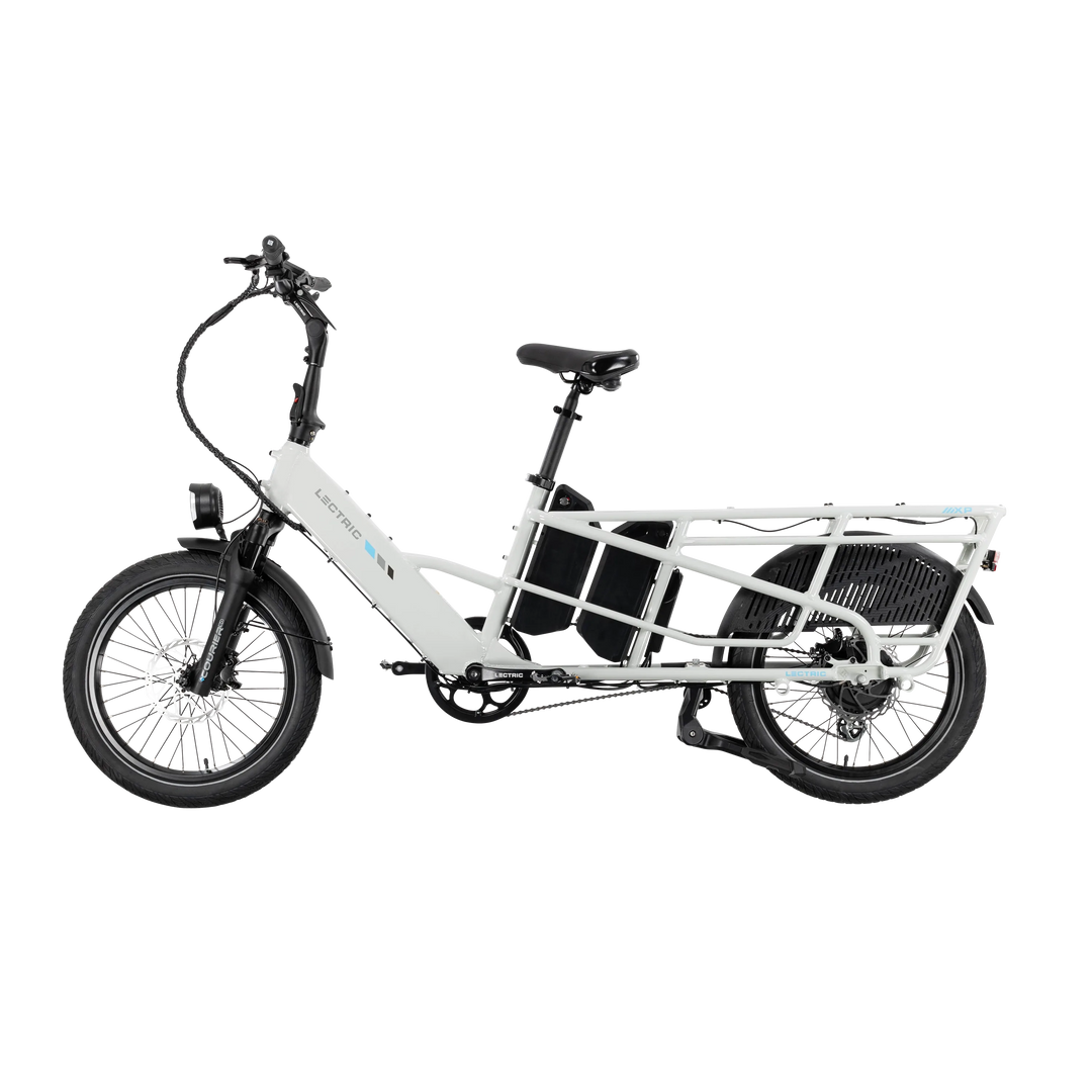 XPedition2 Stratus White Long-Range Dual-Battery eBike