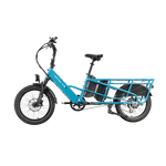 Load image into Gallery viewer, XPedition2 Raindrop Blue Dual-Battery eBike