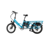 Load image into Gallery viewer, XPedition2 Raindrop Blue Dual-Battery eBike