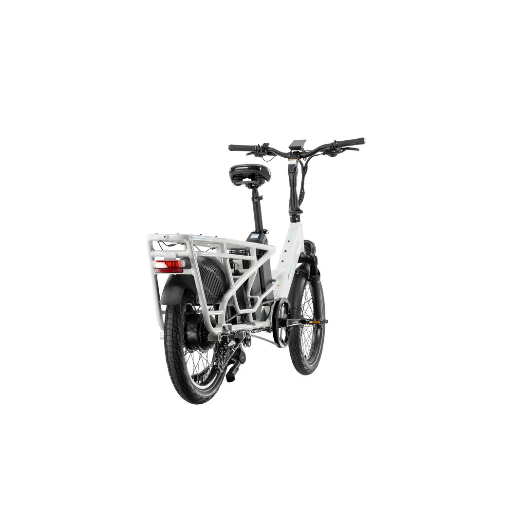 XPedition2 Stratus White Long-Range Dual-Battery eBike