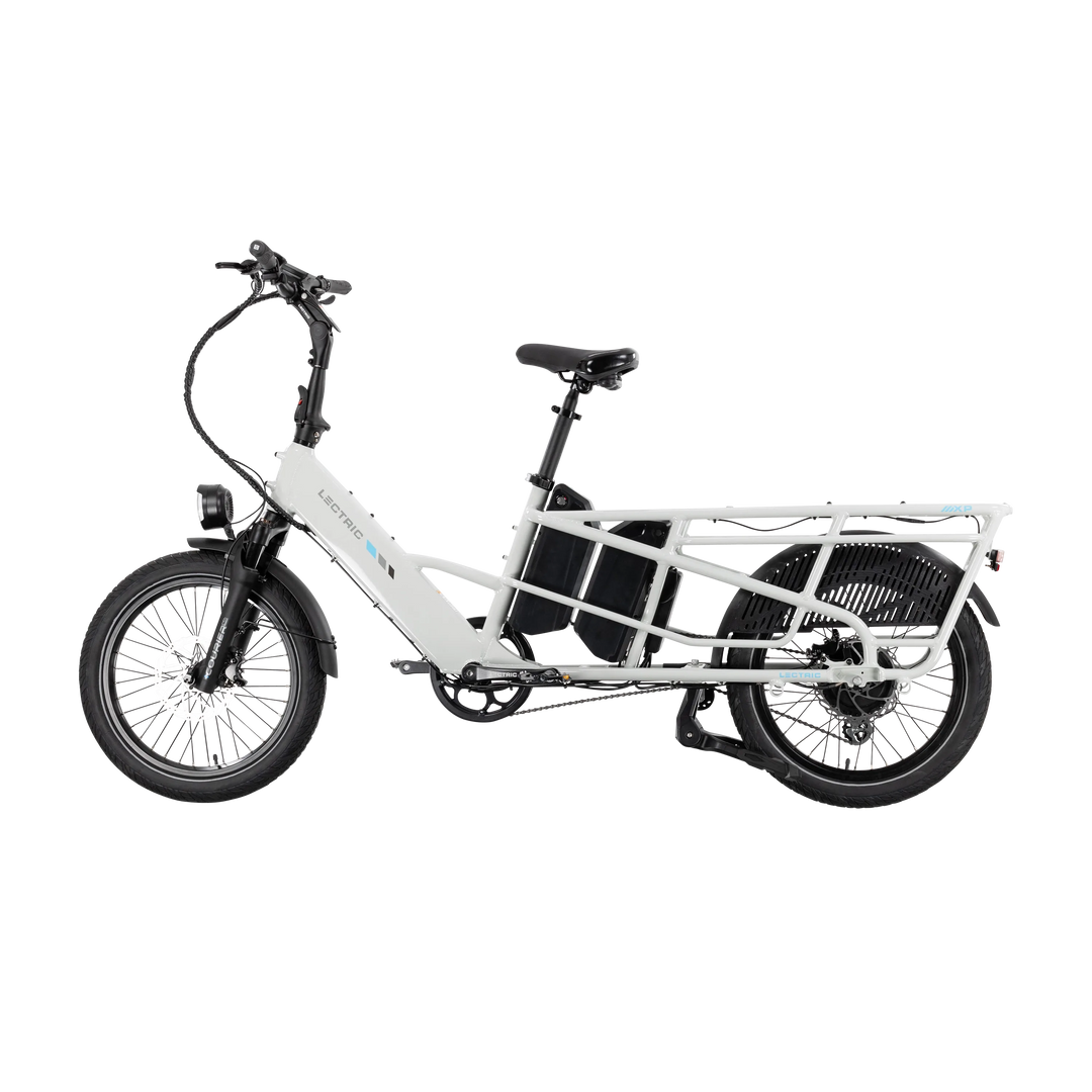 XPedition2 Stratus White Long-Range Dual-Battery eBike