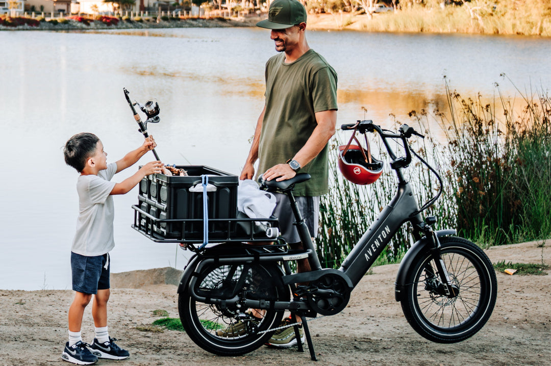Electric Bike Rear Rack Basket – Series 120