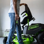 Load image into Gallery viewer, REFURBISHED 80V 42" Cordless Battery CrossoverZ Zero Turn Lawn Mower w/ Six (6) 5.0Ah Batteries and Three (3) Dual Port Turbo Chargers, CRZ4281