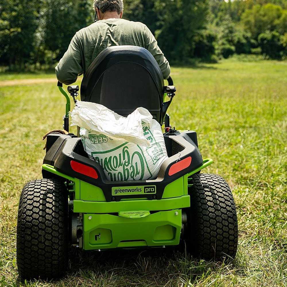 80V 42" Cordless Battery CrossoverZ Zero Turn Lawn Mower, Twelve (12) 4.0 Ah Batteries and (3) Dual-Port Turbo Chargers, CRZ4281