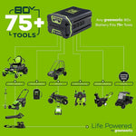 Load image into Gallery viewer, REFURBISHED 80V 42" Cordless Battery CrossoverZ Zero Turn Lawn Mower w/ Six (6) 5.0Ah Batteries and Three (3) Dual Port Turbo Chargers, CRZ4281