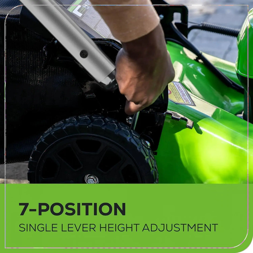 80V 21" Cordless Battery 4-in-1 Push Lawn Mower: 4.0 Ah Battery and Charger, LM2108