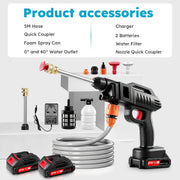 Cordless Portable Pressure Washer – 60Bar