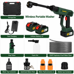 Load image into Gallery viewer, Cordless Portable Pressure Washer – 32.8FT Hose &amp; 6-in-1 Nozzle