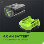 Load image into Gallery viewer, 80V 21" Brushless 3-in-1 Push Lawn Mower: 4.0 Ah Battery and Charger, LM2138