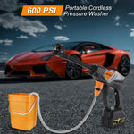 Load image into Gallery viewer, MYPIN 600 PSI Cordless Pressure Washer – 21V, Dual Batteries &amp; 6-in-1 Nozzle