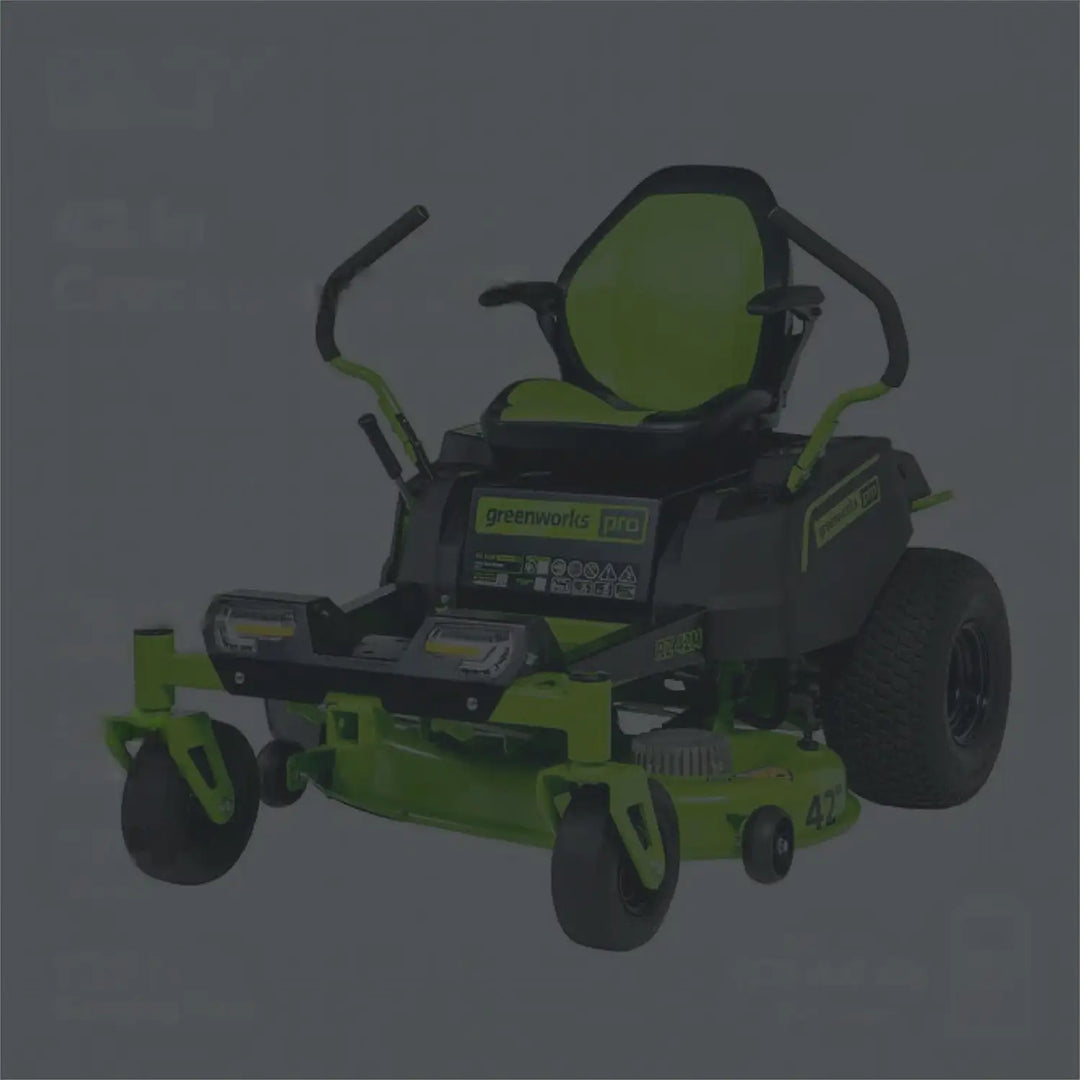 80V 42" Cordless Battery CrossoverZ Zero Turn Lawn Mower, Twelve (12) 4.0 Ah Batteries and (3) Dual-Port Turbo Chargers, CRZ4281