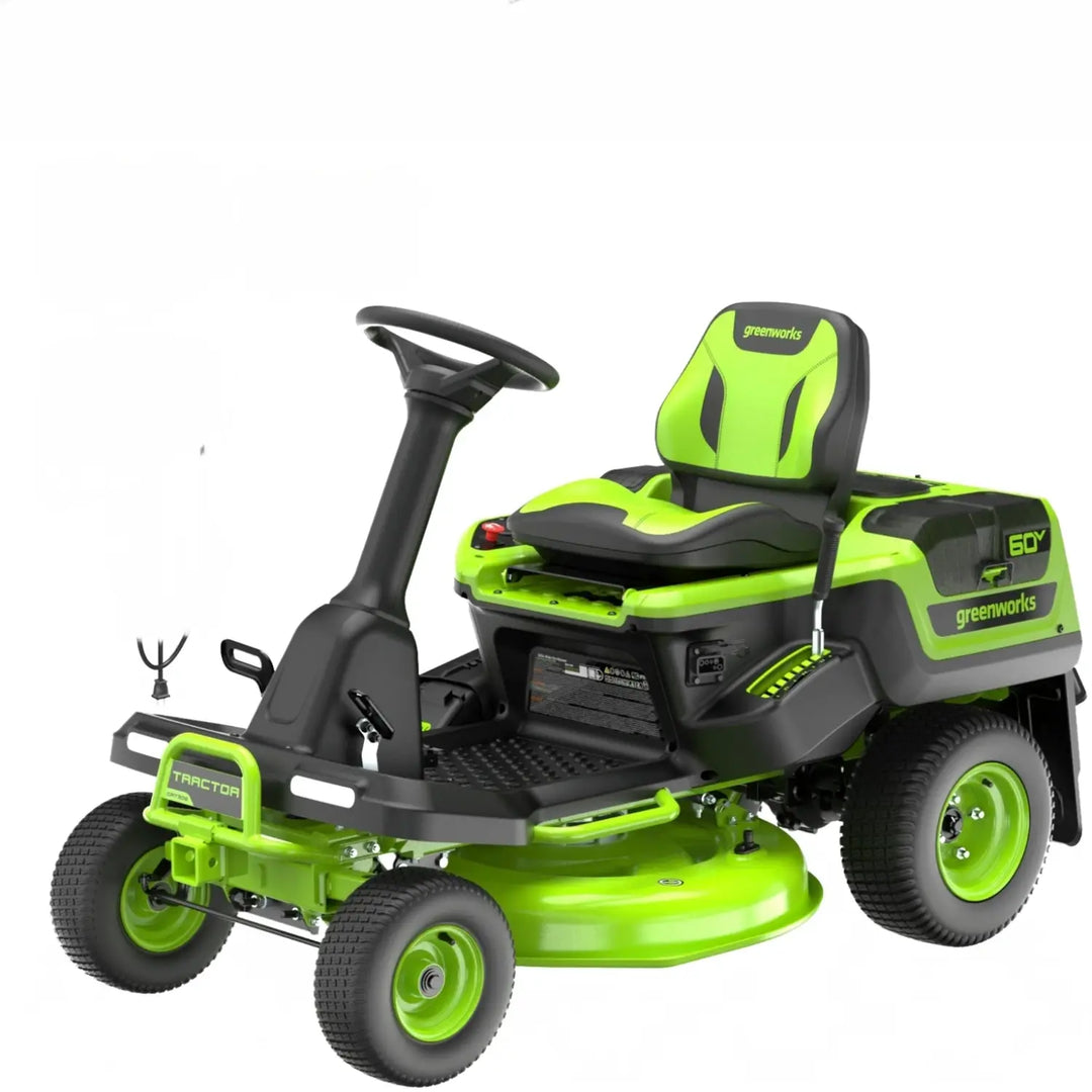 60V 30” CrossoverT Riding Lawn Tractor with (2) 8.0 Ah, (2) 4.0 Ah Batteries & 600-Watt Charger, CRT3061
