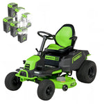 Load image into Gallery viewer, 60V 42" Cordless Battery CrossoverT Riding Lawn Mower, (6) 8.0 Ah Batteries and 600W Wall Charger, CRT4262